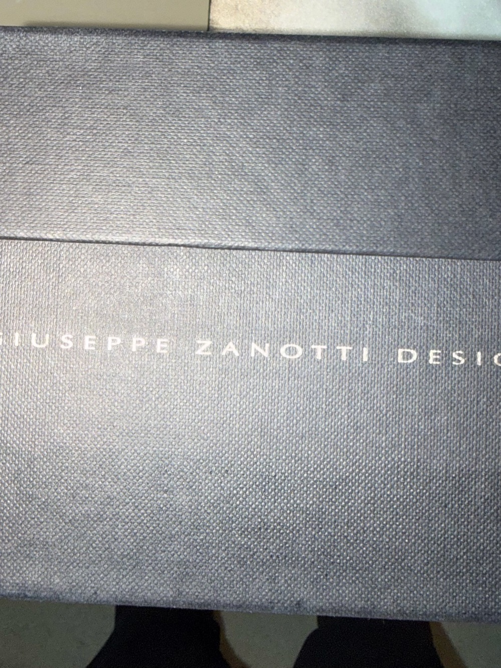 Giuseppe Zanotti Silver Crystal Mesh slim ankle strap Sandals - Picture 3 of 6
